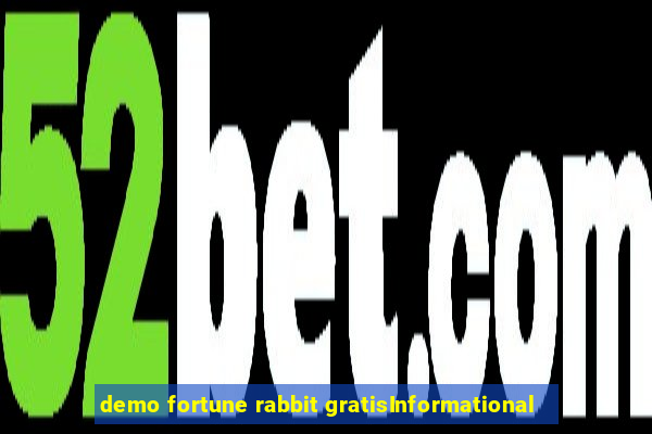 demo fortune rabbit gratisInformational